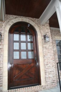 Custom Wood Entry Door